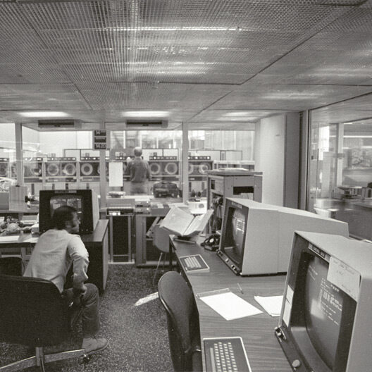 RZETH Rechenzentrum der ETH 1984